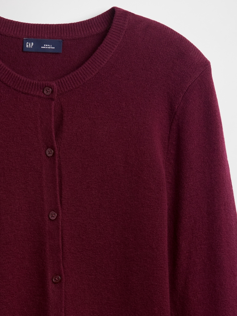 CashSoft Crop Cardigan