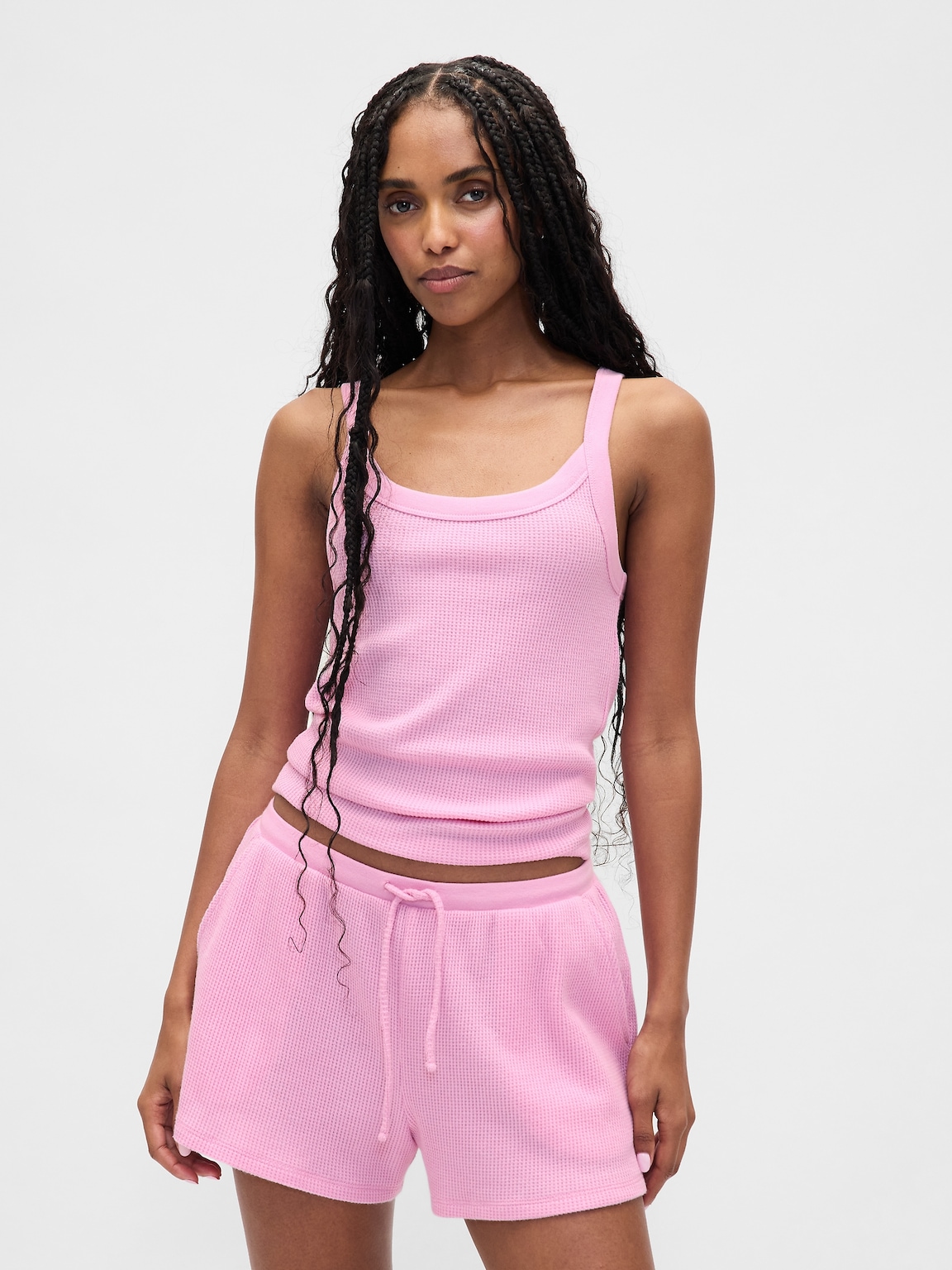 Waffle PJ Tank Top