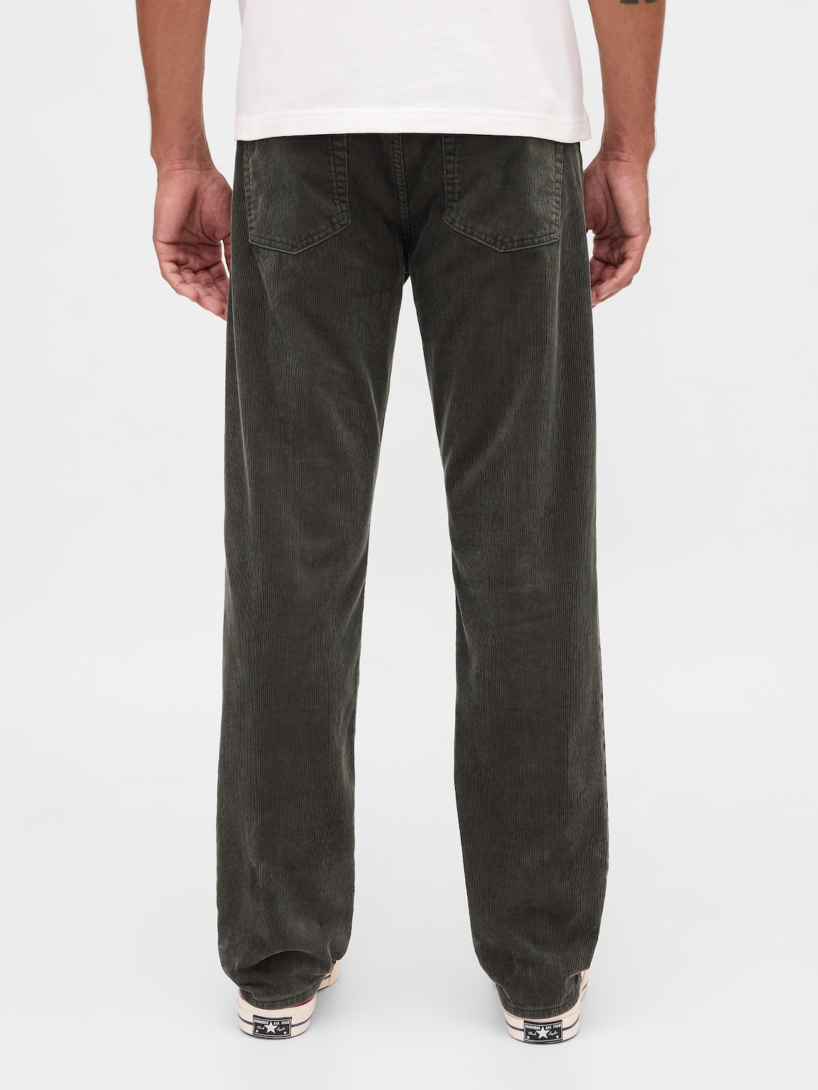 Corduroy Relaxed Straight Pants