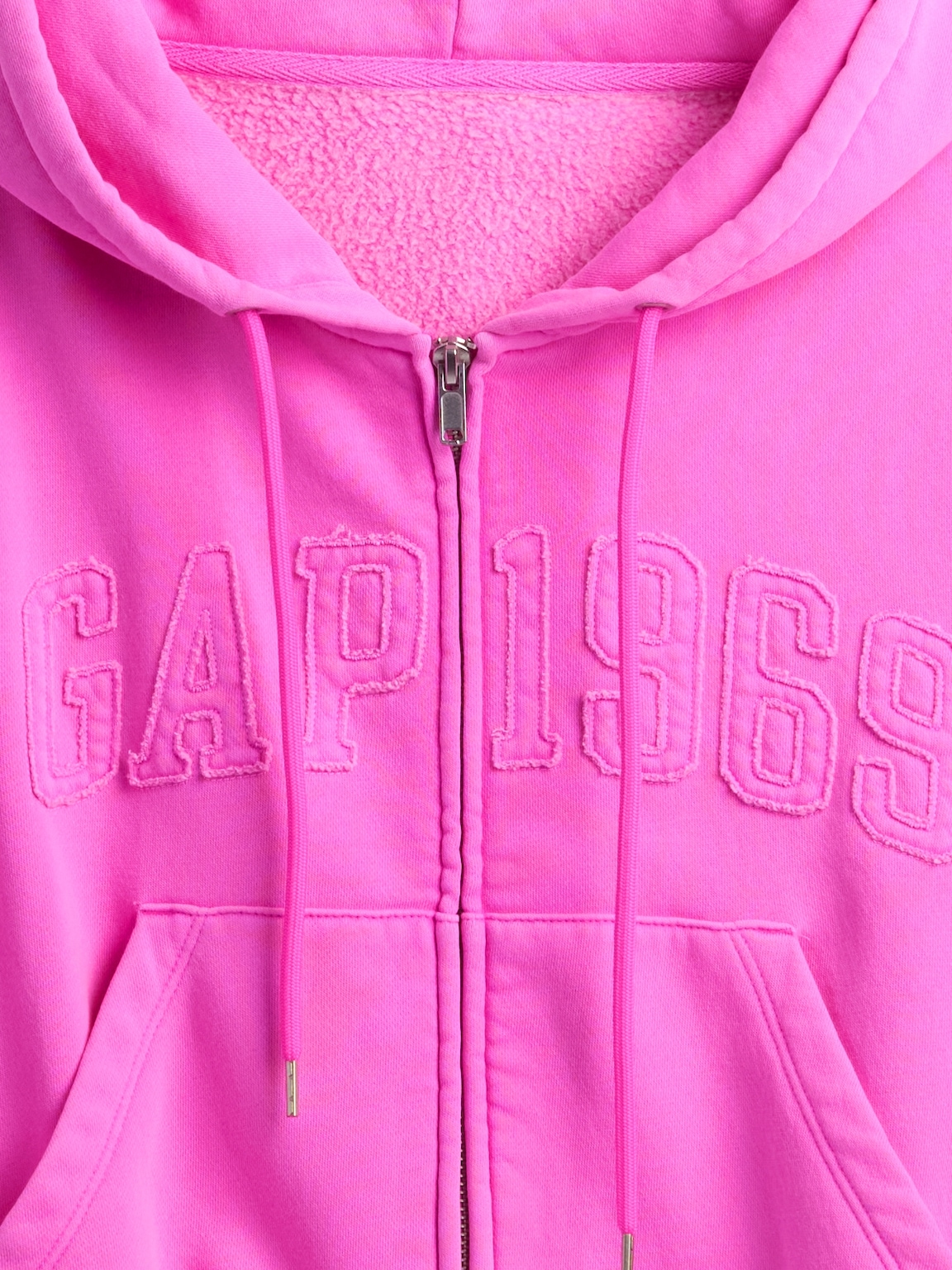 VintageSoft 1969 Logo Zip Hoodie