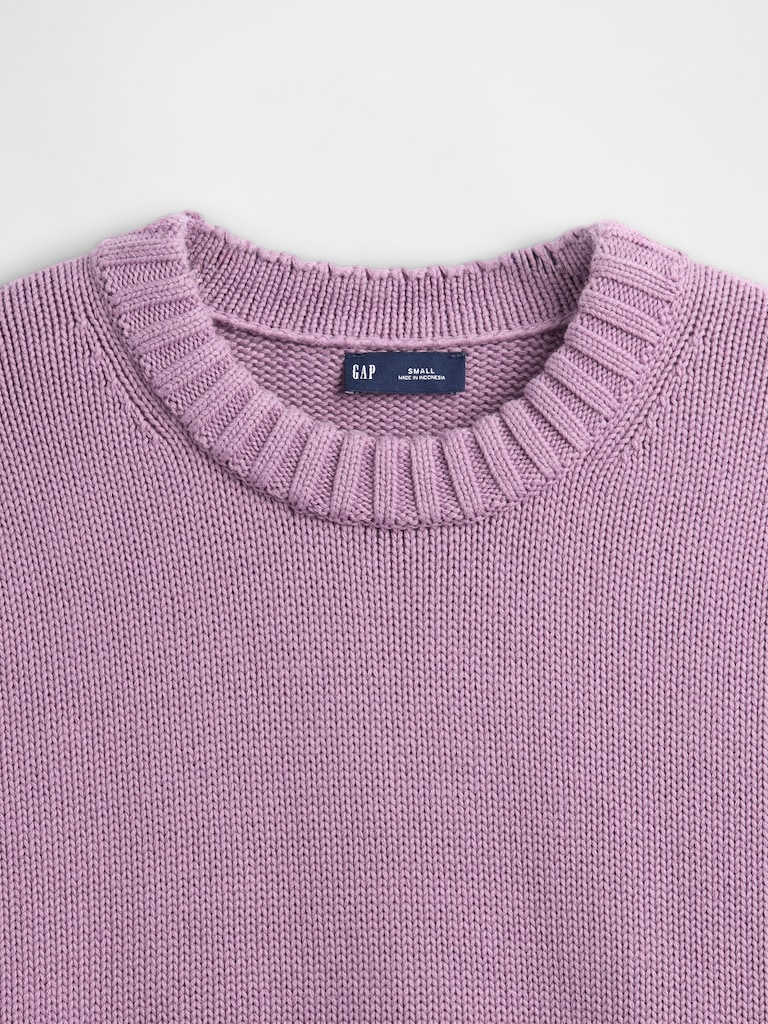 100% Cotton Oversized Sweater