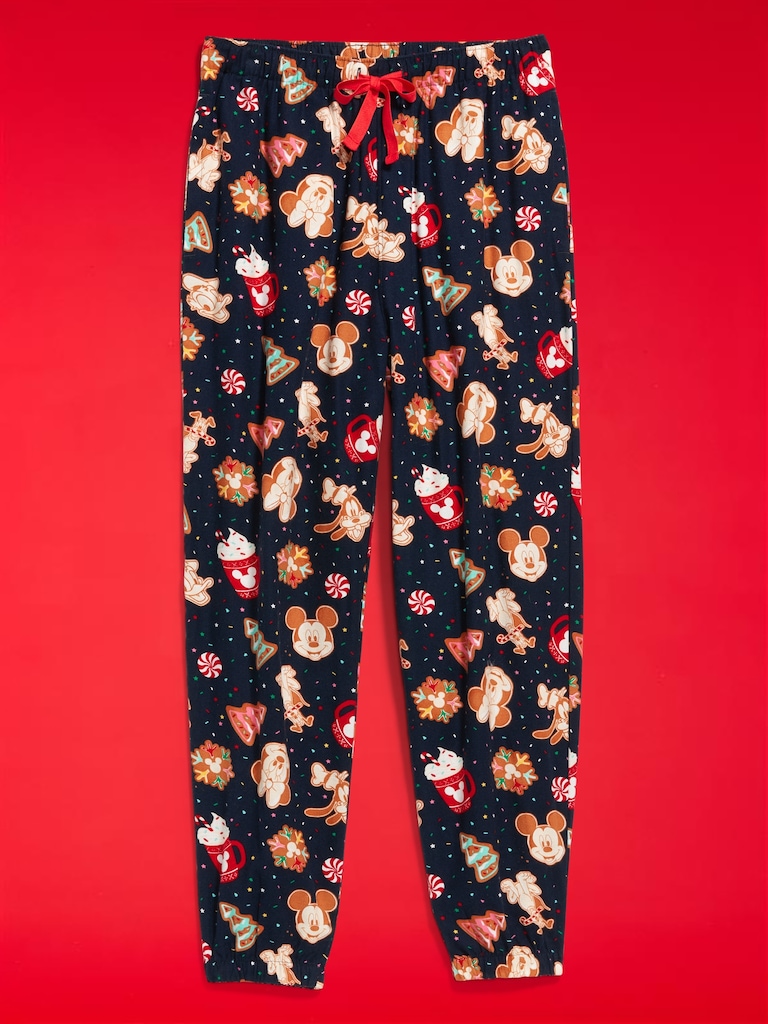 Old Navy x Disney Mickey Mouse & Friends Printed Flannel Pajama Jogger for Women