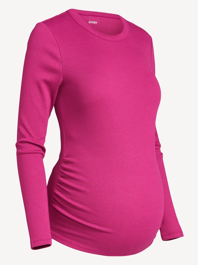 Maternity Snug Crew-Neck T-Shirt