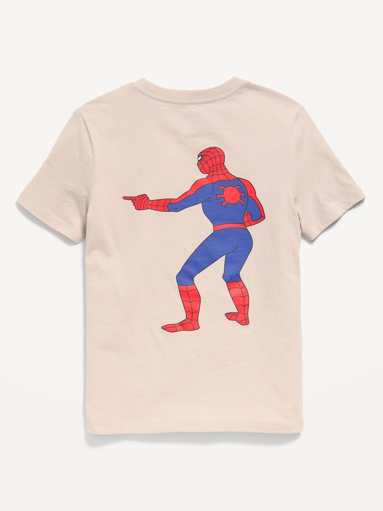 Marvel™ Spider-Man Gender-Neutral Graphic T-Shirt for Kids