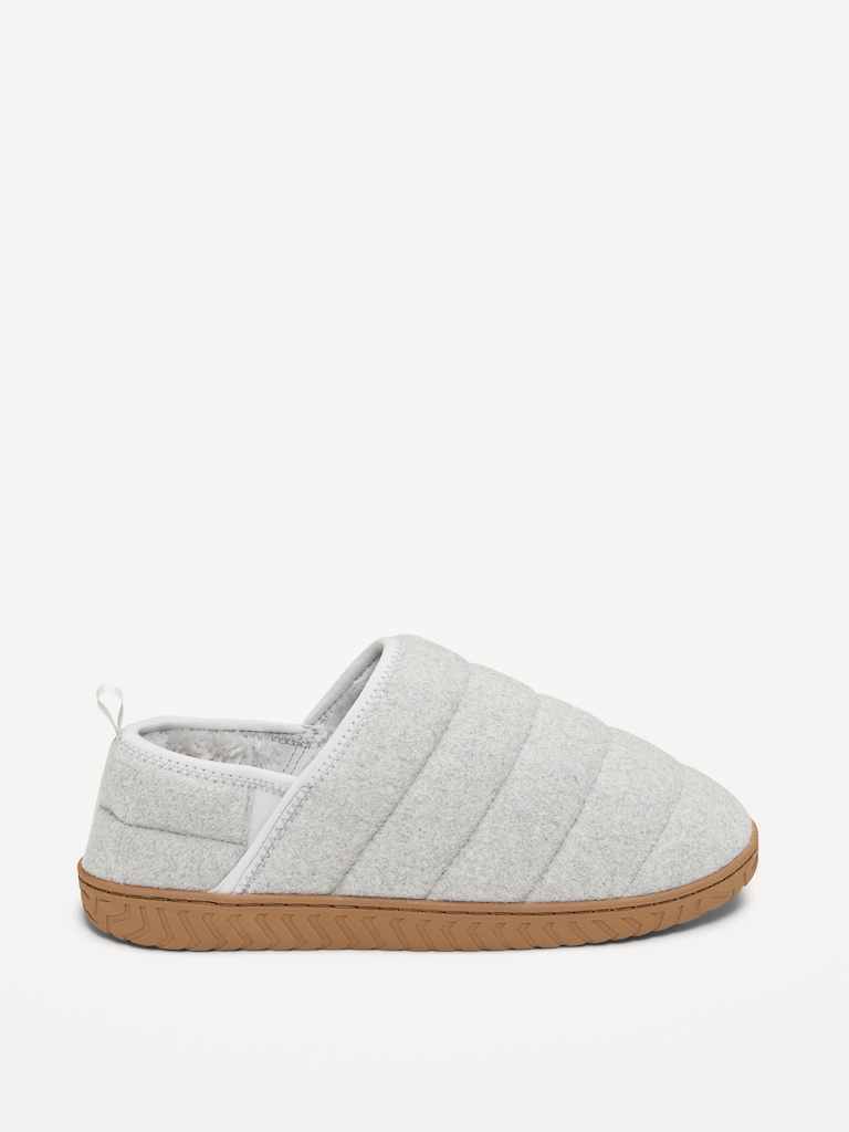 Felt Puff Slipper for Men