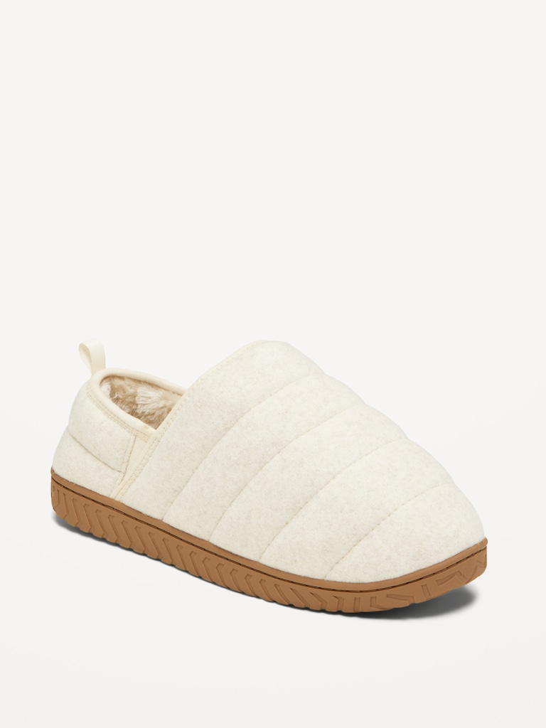 Felt Puff Slipper for Men