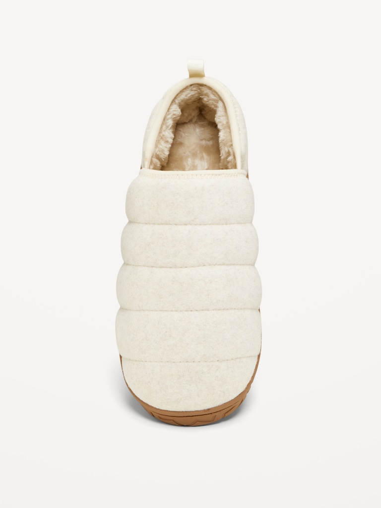 Felt Puff Slipper for Men