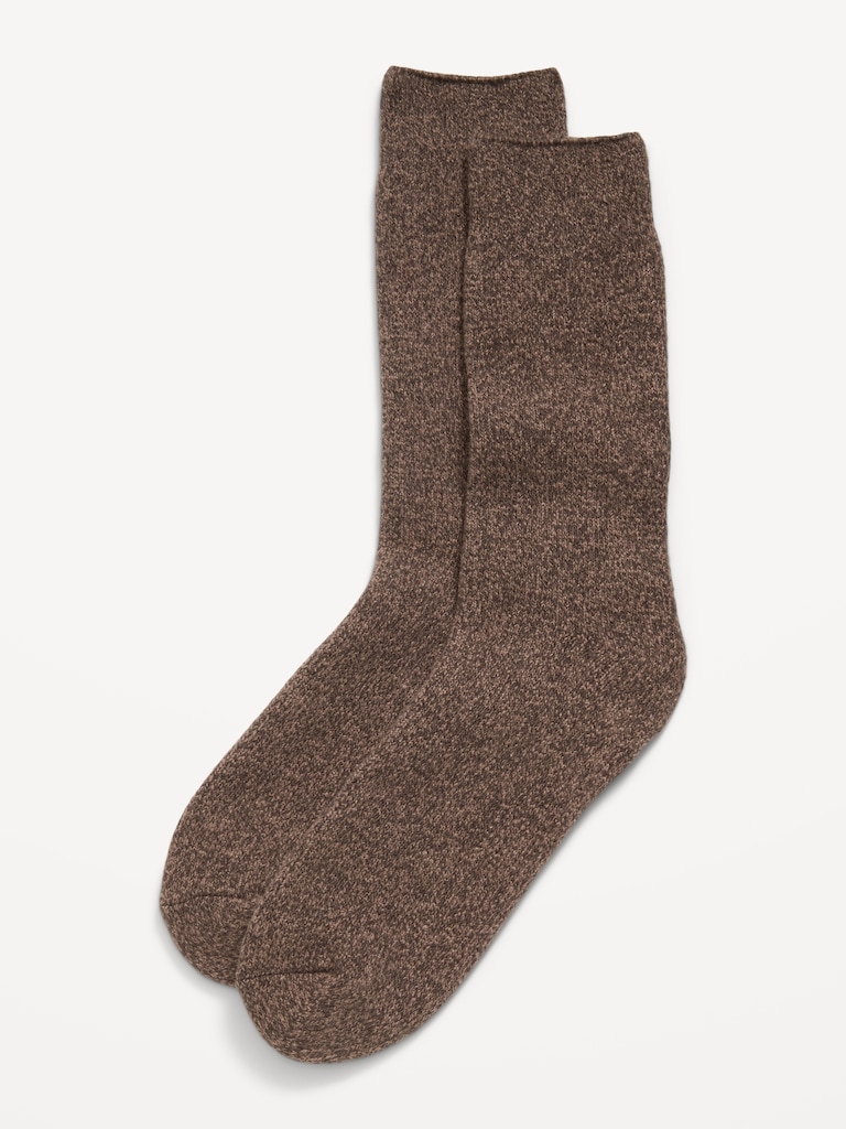 Cozy-Lined Crew Socks for Men