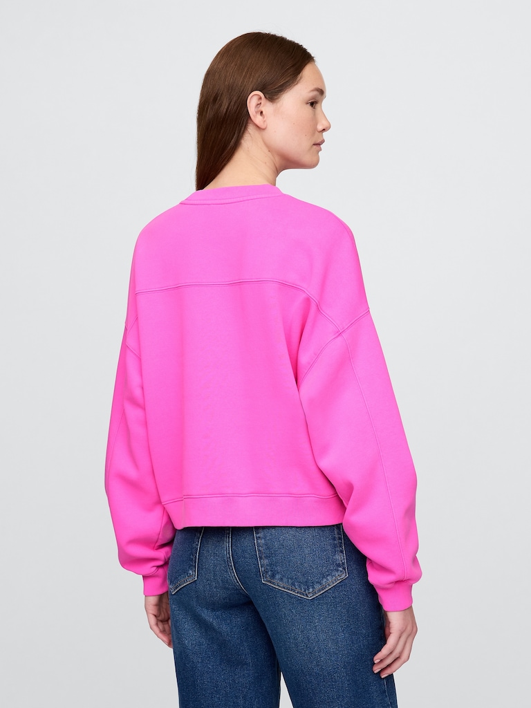 VintageSoft Wedge Crewneck Sweatshirt