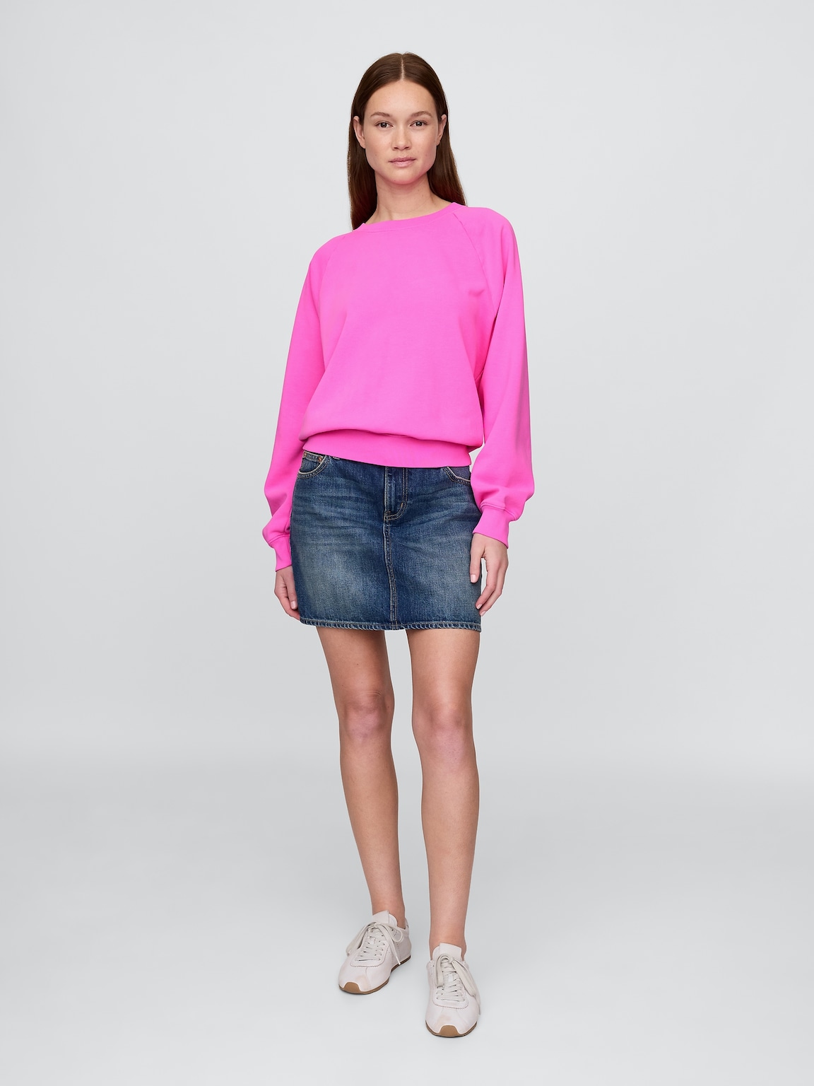 VintageSoft Raglan Sweatshirt
