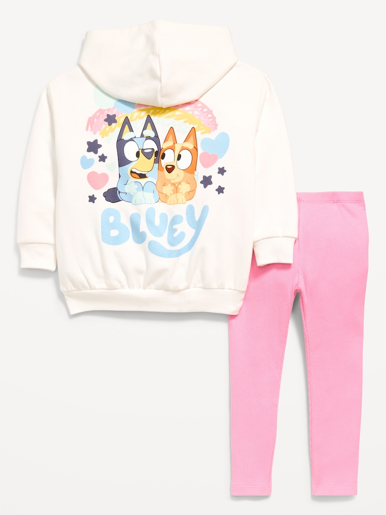 Bluey™ Tunic Hoodie and Leggings Set for Toddler Girls