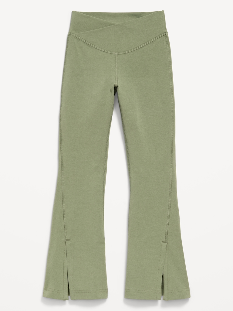 High-Waisted PowerChill Flare Leggings for Girls