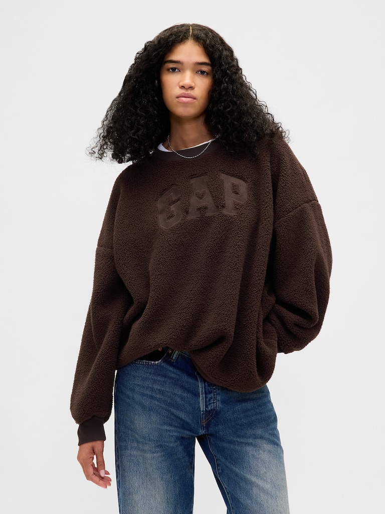 Sherpa Gap Logo Tunic Sweatshirt