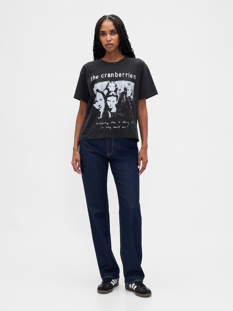 The Cranberries Relaxed Graphic T-Shirt