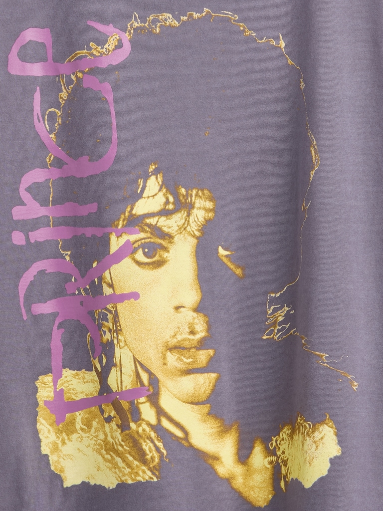 Heavyweight Prince Graphic Crop T-Shirt