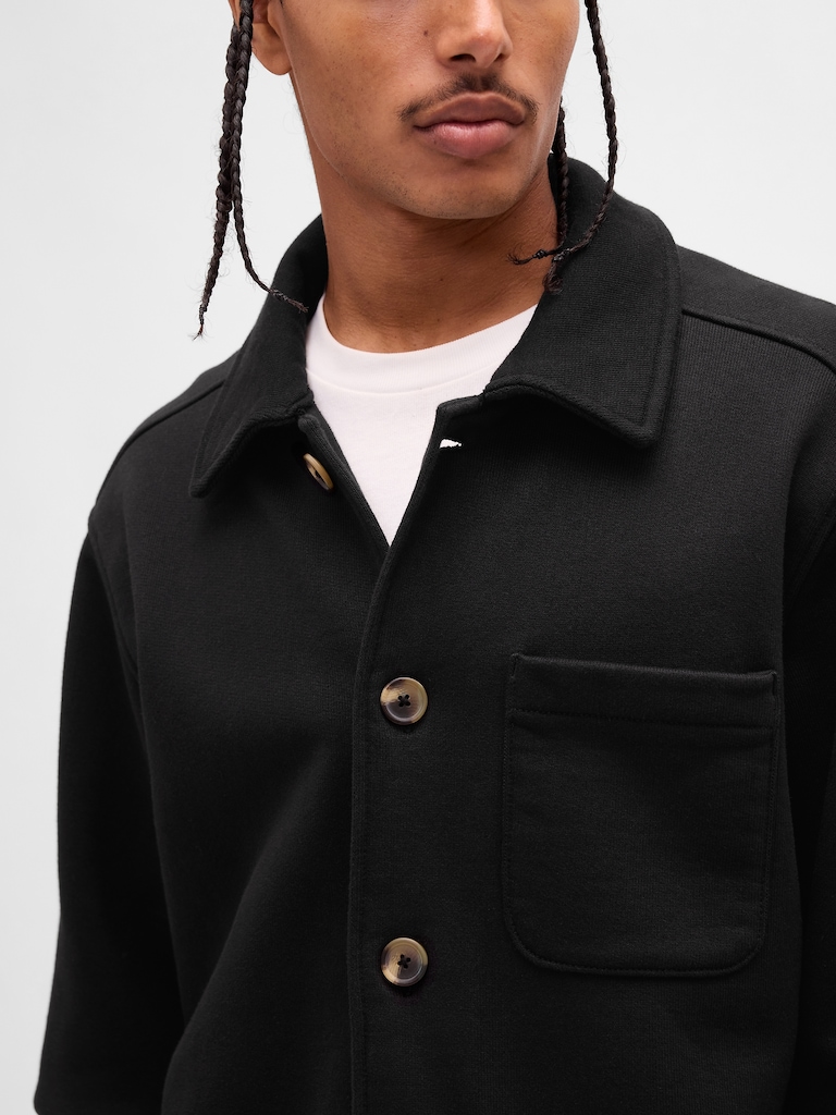 French Terry Chore Jacket