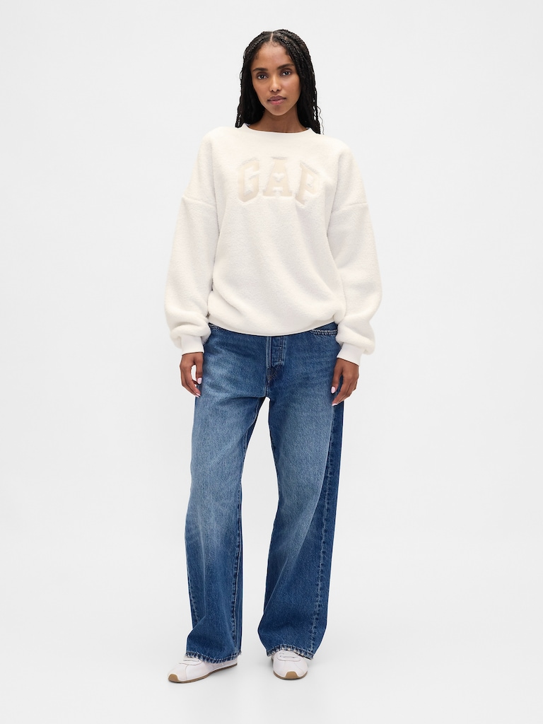 Sherpa Gap Logo Tunic Sweatshirt