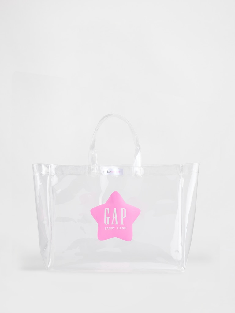 Gap × Sandy Liang Small Clear Tote Bag