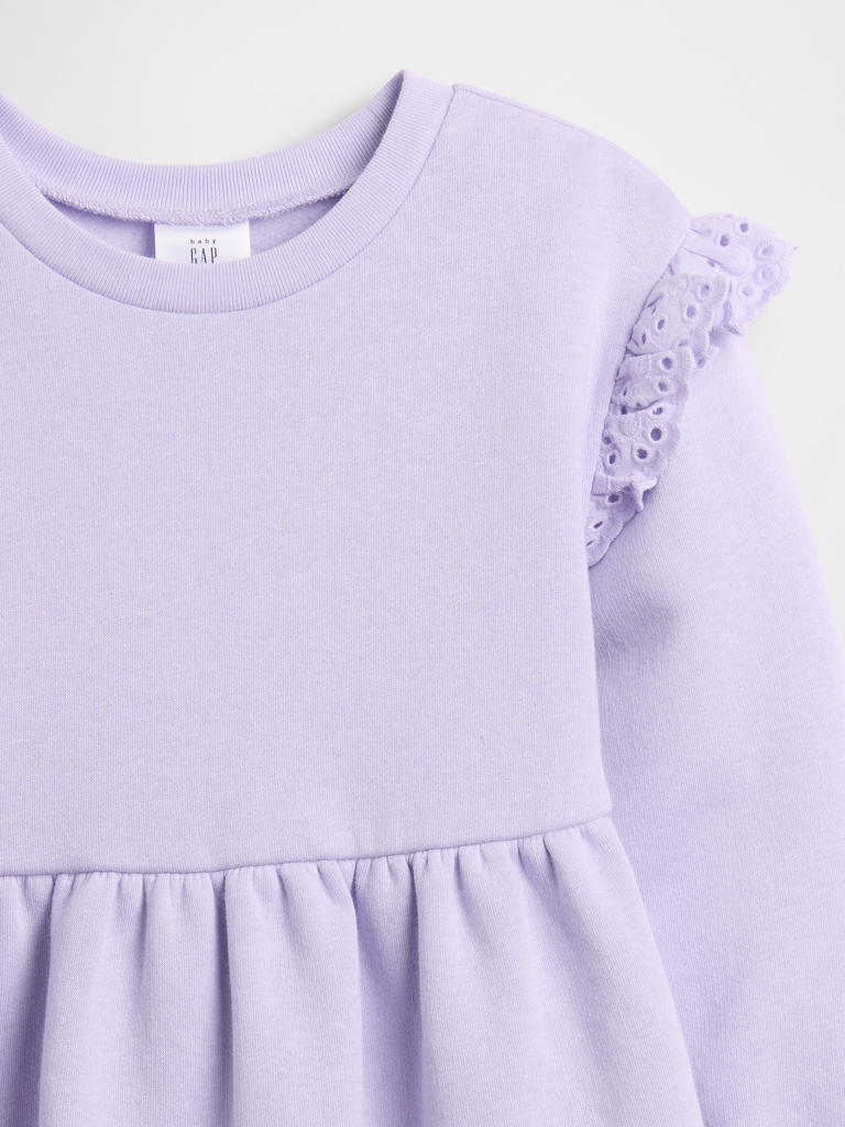 babyGap Fleece Ruffle Dress