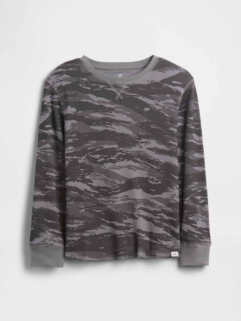 Kids Waffle-Knit T-Shirt