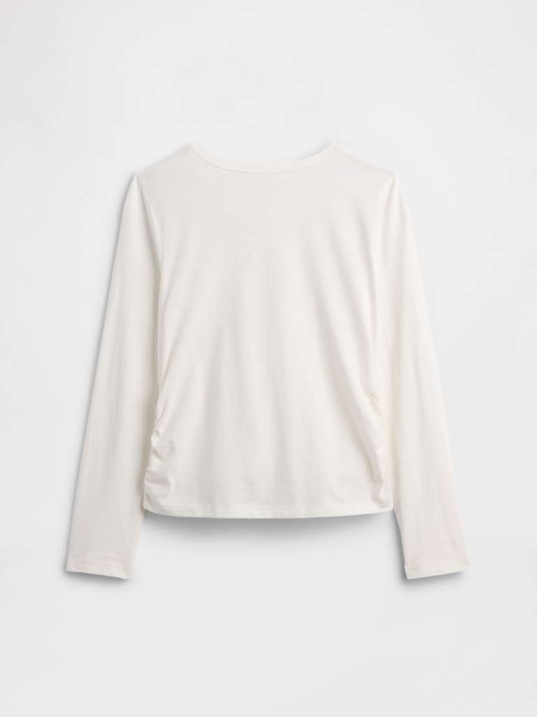 Kids Ruched Graphic T-Shirt