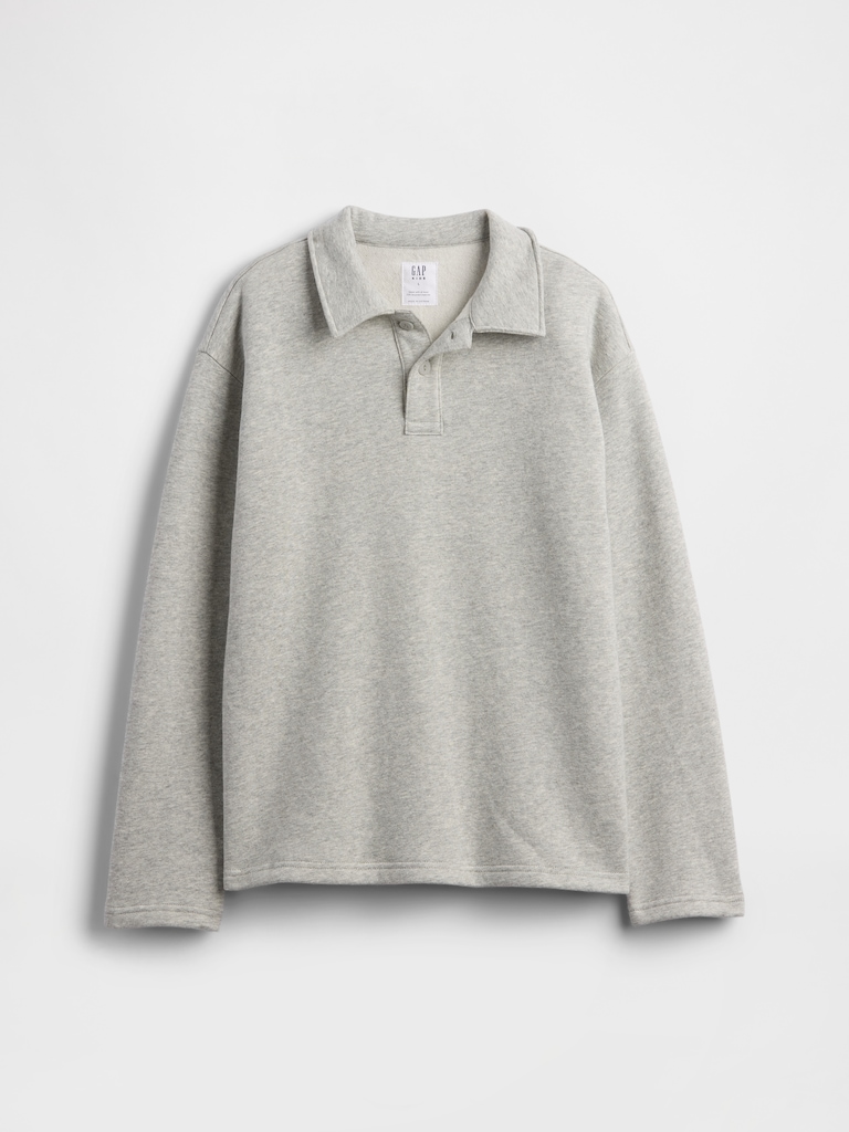 Kids Polo Sweatshirt