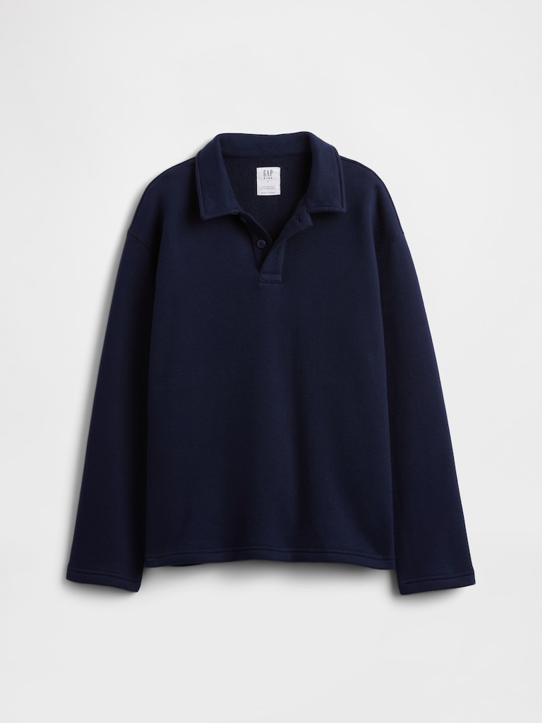 Kids Polo Sweatshirt
