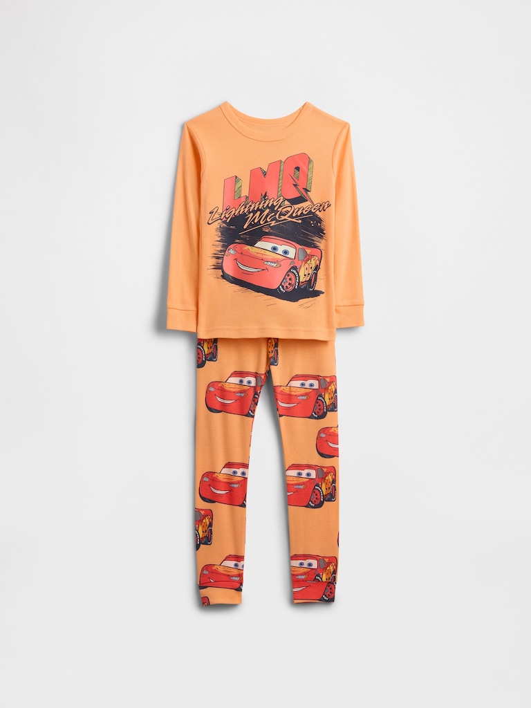 Kids & babyGap × Disney Cars 100% Organic Cotton PJ Set