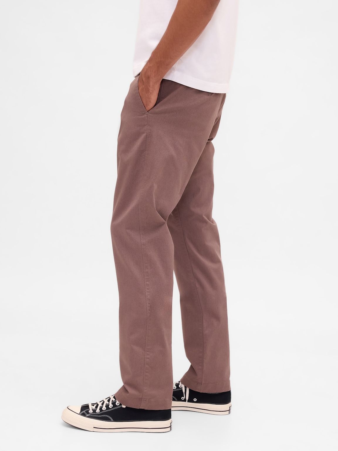 Modern Straight Khakis