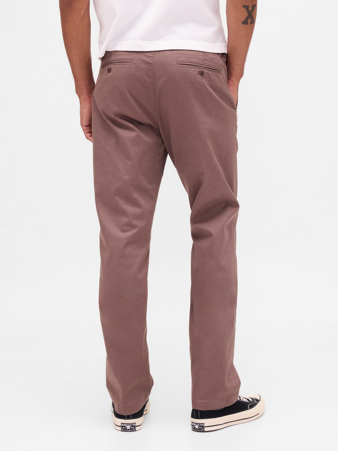 Modern Straight Khakis