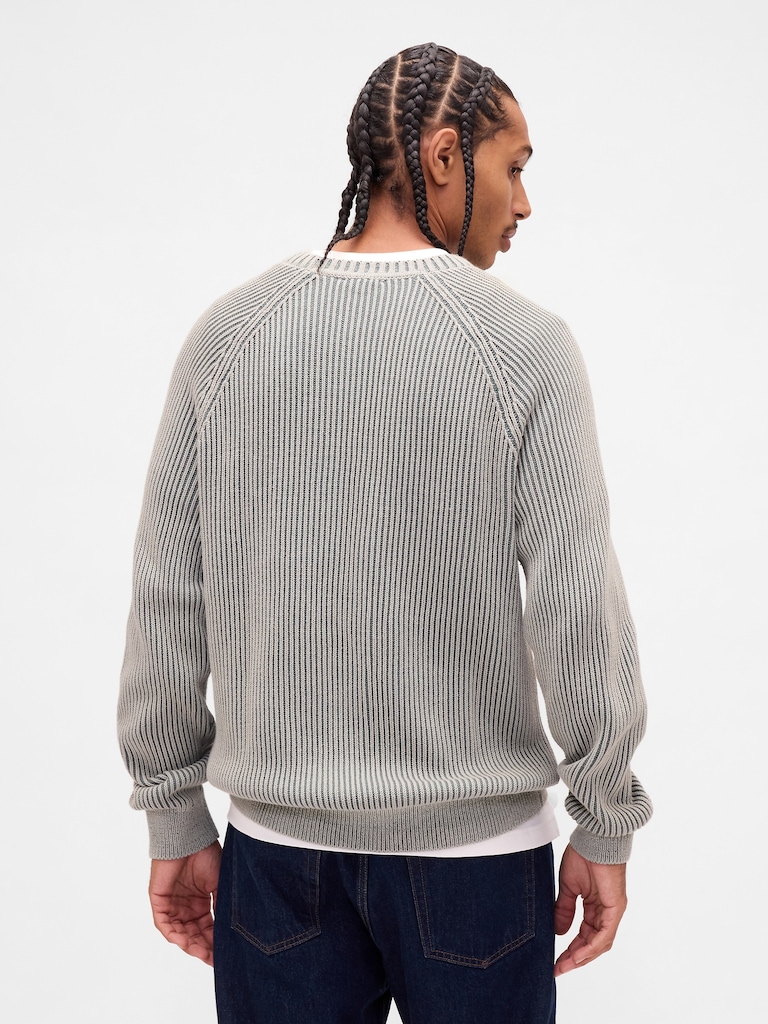 Classic Raglan Crewneck Sweater