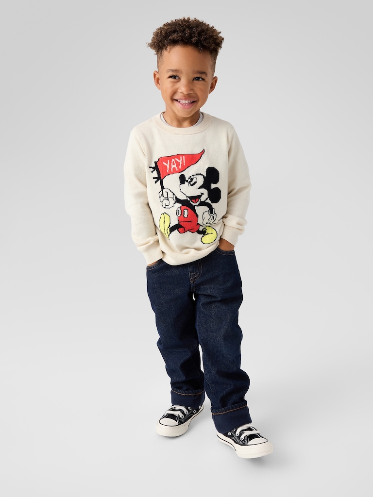 babyGap × Disney Mickey Mouse Intarsia Sweater