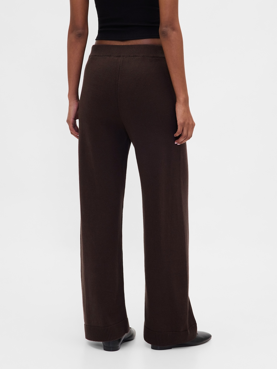 100% Cotton Relaxed Sweater Pants