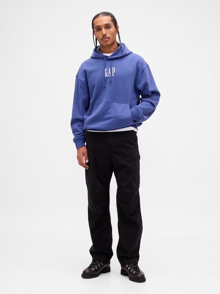 Heavyweight Oversized Logo Hoodie