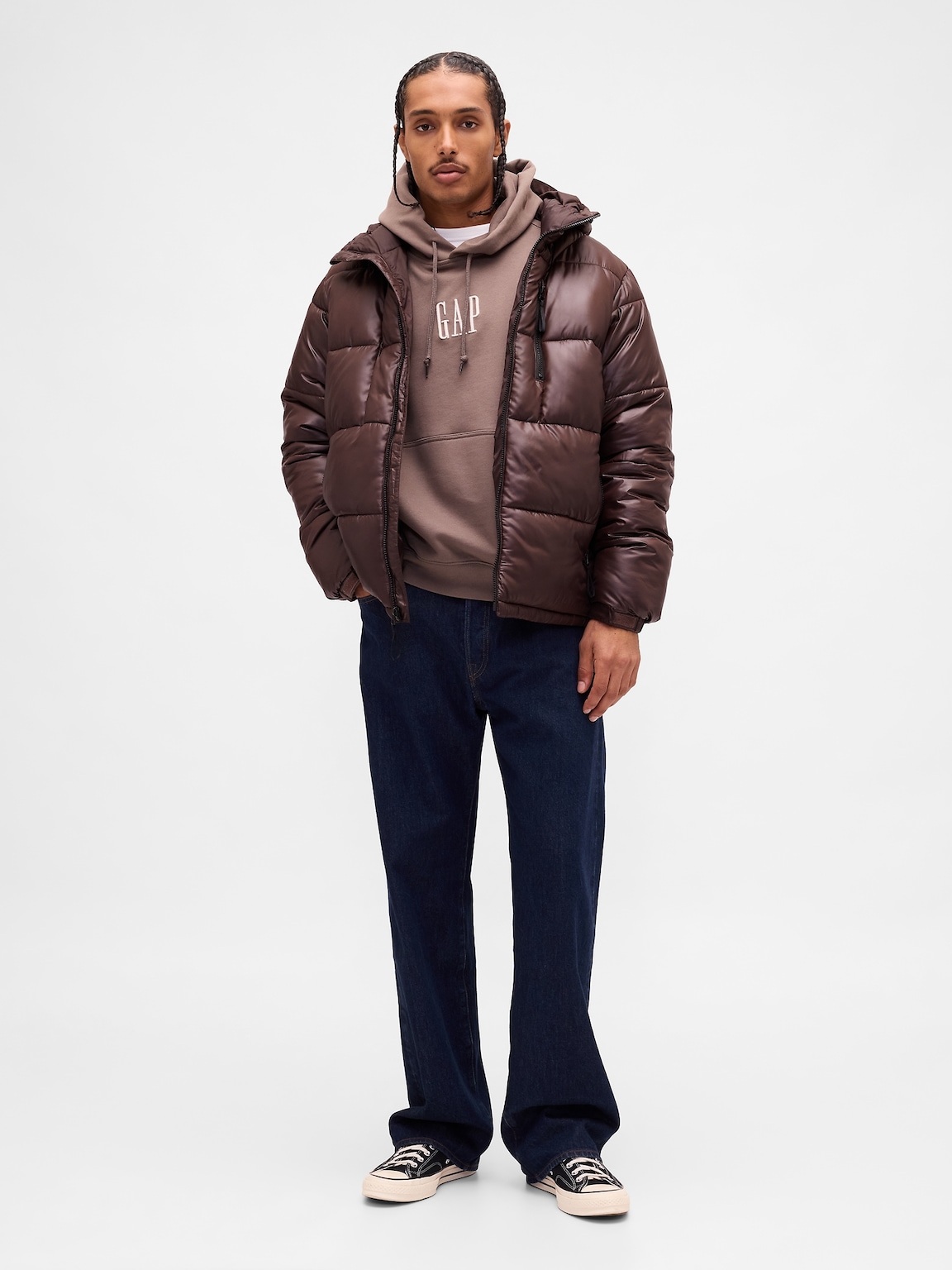 Heavyweight Oversized Logo Hoodie