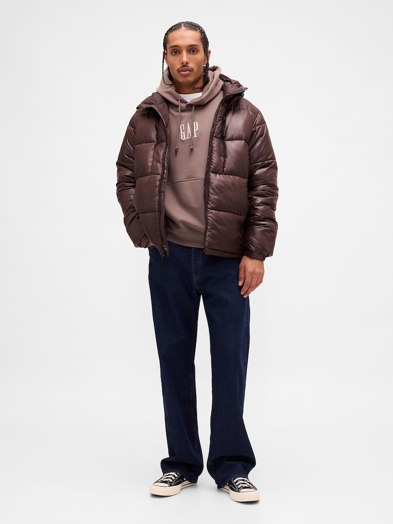 Heavyweight Oversized Logo Hoodie