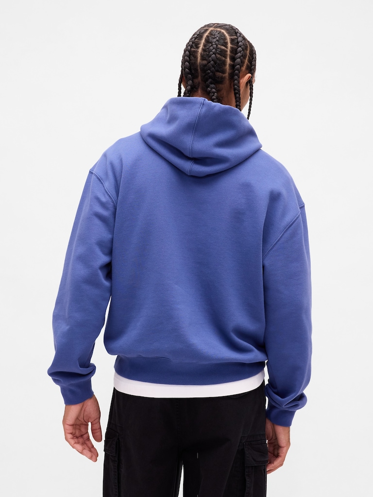 Heavyweight Oversized Logo Hoodie