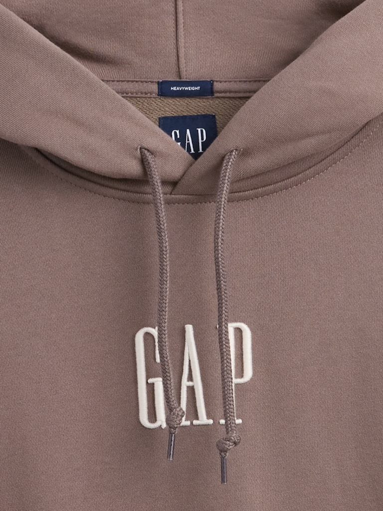 Heavyweight Oversized Logo Hoodie