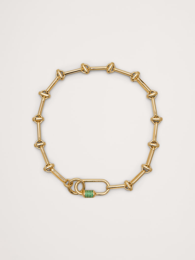 Carabiner Chain Necklace