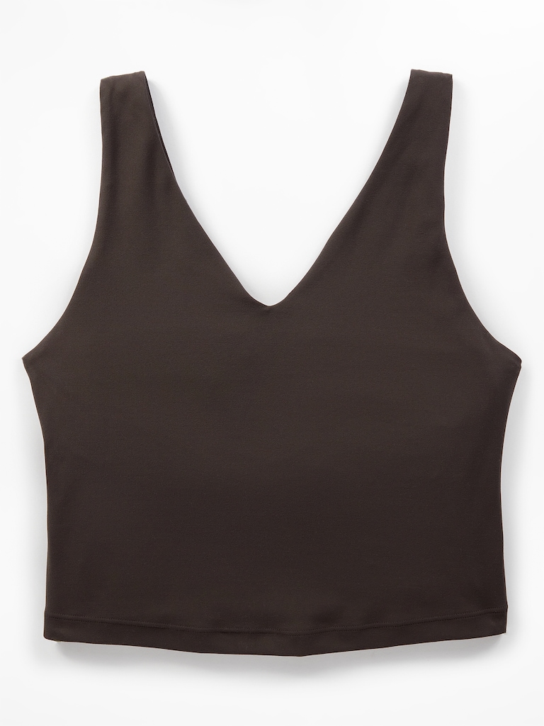 Transcend V-Neck Crop Sports Bra D-DD