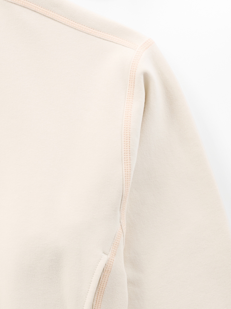 Forever Fleece 1/2 Zip High Hip Sweatshirt