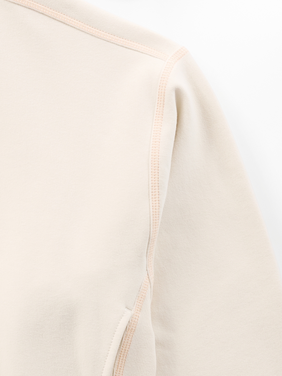 Forever Fleece 1/2 Zip High Hip Sweatshirt