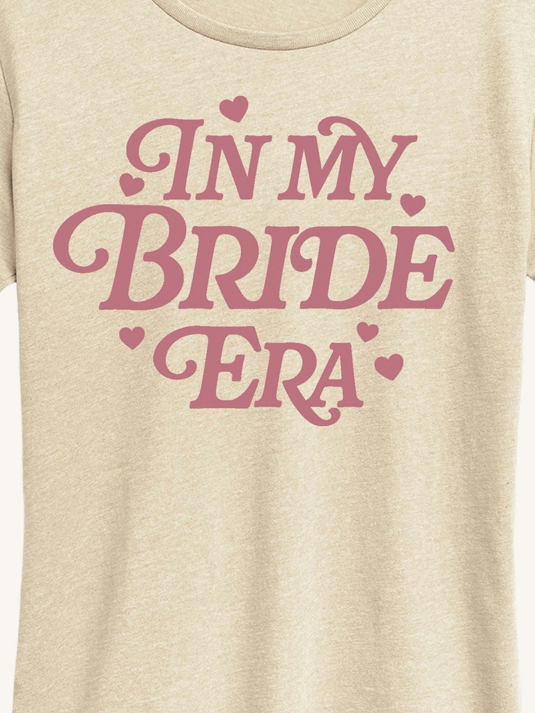 In My Bride Era Short Sleeve Graphic T- Shirt