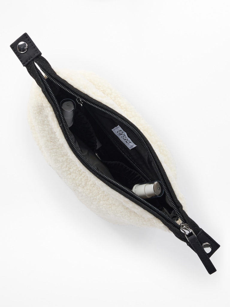 All About Sherpa Small Cosmetic Pouch