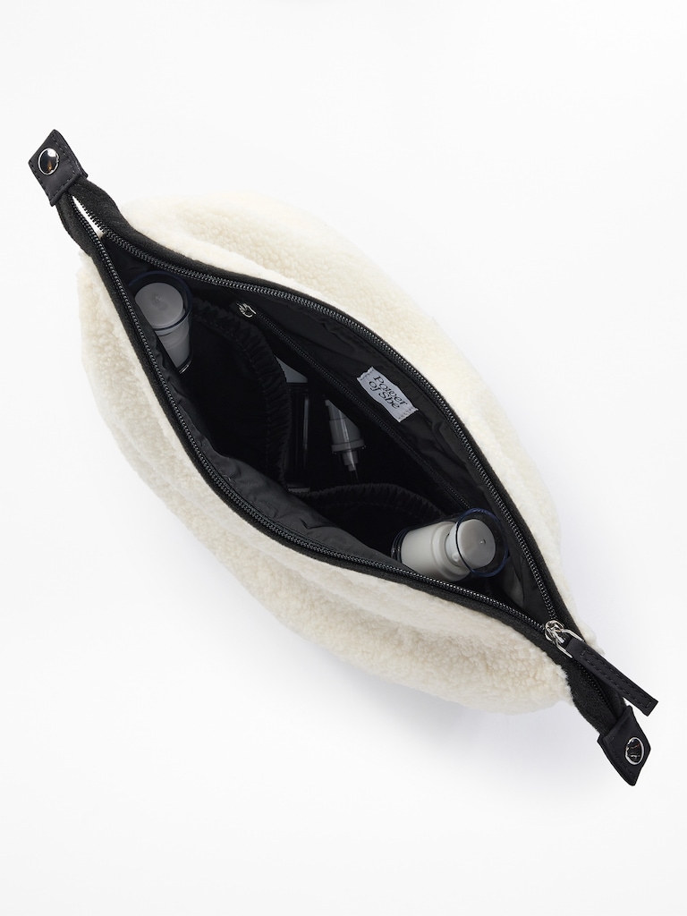 All About Sherpa Large Cosmetic Pouch