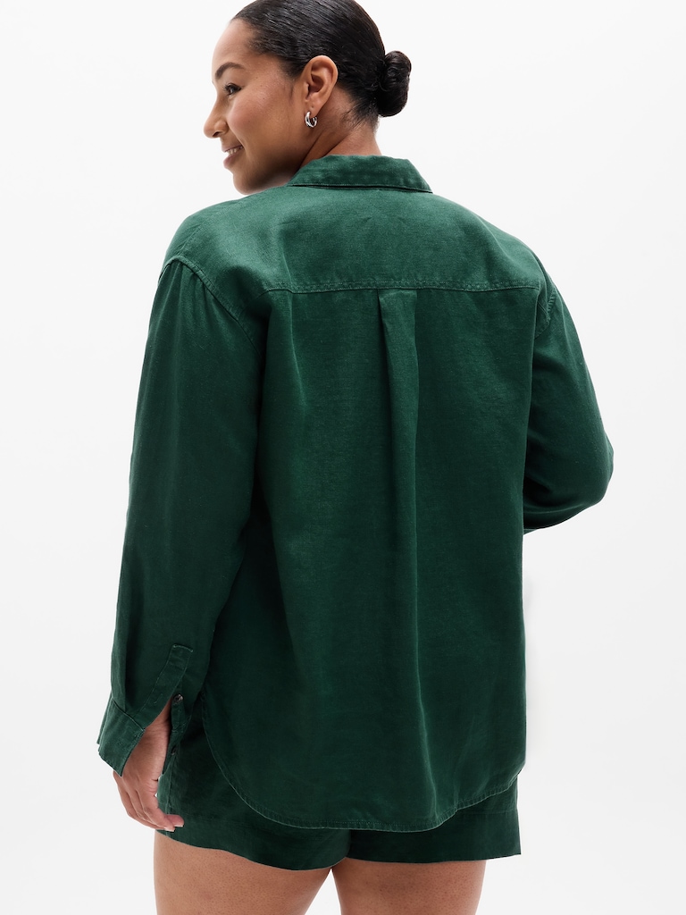 Retreat Linen Top