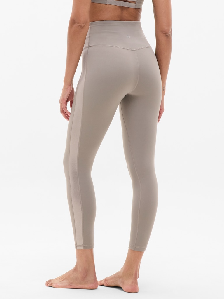 Elation Ultra High Rise Shine Sport Stripe 7/8 Legging