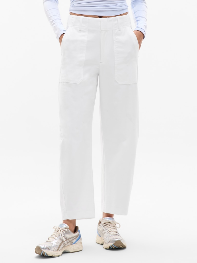 Skyline High Rise Barrel Leg Pant