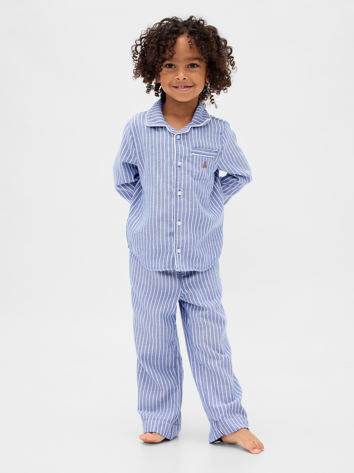 Baby & Toddler Recycled Flannel PJ Set