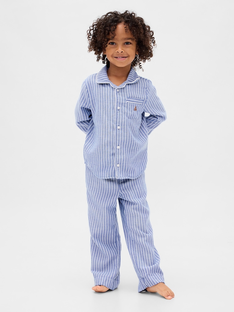 Baby & Toddler Recycled Flannel PJ Set